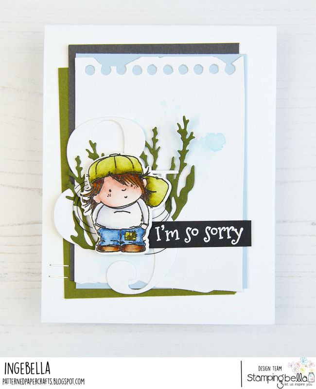 xwww.stampingbella.com: rubber stamp used SQUIDGY PALS   Card by Inge Groot