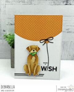 GOLDEN, WOLFHOUND & BULLDOG SET (includes 3 rubber stamps)