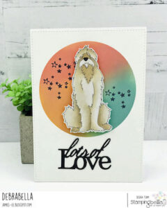 GOLDEN, WOLFHOUND & BULLDOG SET (includes 3 rubber stamps)