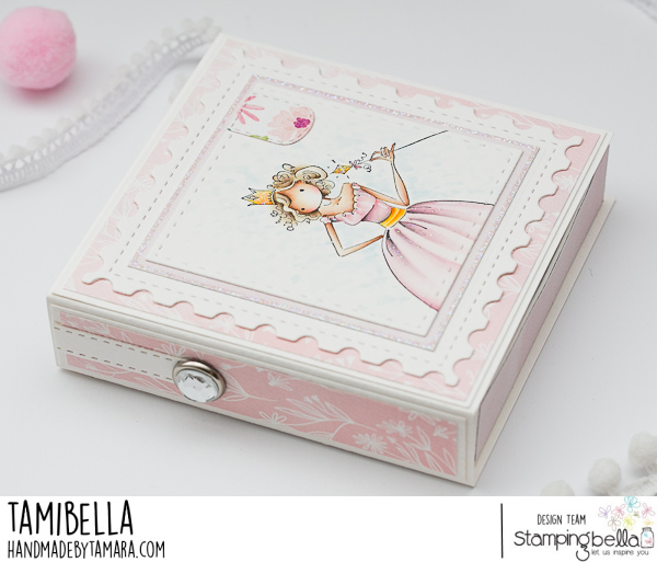 www.stampingbella.com: RUBBER STAMP USED: UPTOWN GIRL FAITH THE FAIRY.. project by Tamara potocnik