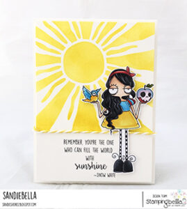 ODDBALL SNOW WHITE AND THE SEVEN DWARVES RUBBER STAMPS