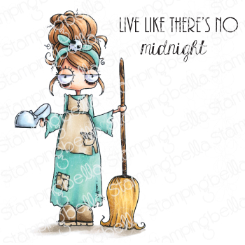 ODDBALL CINDERELLA RUBBER STAMP