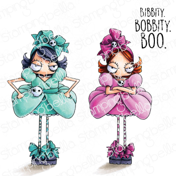 ODDBALL STEPSISTERS RUBBER STAMP