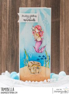 TINY TOWNIE MERMAID SET (includes 4 rubber stamps)