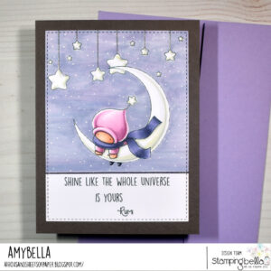 BUNDLE GIRLS IN THE SKY rubber stamps