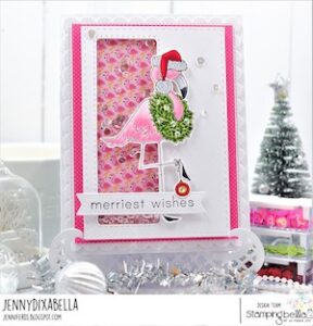 SANTAMINGO rubber stamp