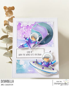 TINY TOWNIE ASTRONAUTS rubber stamps