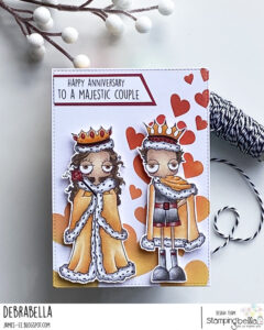 ODDBALL QUEEN AND KING RUBBER STAMPS