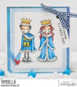 ODDBALL QUEEN AND KING RUBBER STAMPS