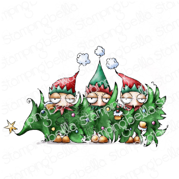 ODDBALL THREE ELVES AND A TREE