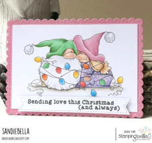 TANGLED GNOMES RUBBER STAMP