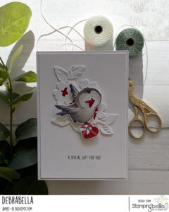 THE OWL AND THE HEART RUBBER STAMP (INCLUDES 1 SENTIMENT)