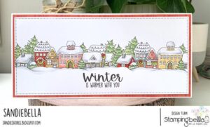 SNUGGLE WEATHER SENTIMENT SET (INCLUDES 6 RUBBER STAMPS)