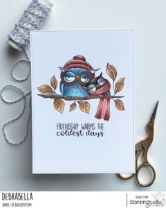 SNUGGLE OWLIES RUBBER STAMP