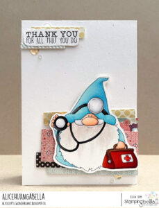 GNOME DOCTOR RUBBER STAMP