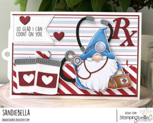 GNOME DOCTOR RUBBER STAMP