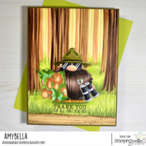 GNOME PARK RANGER RUBBER STAMP