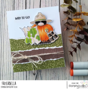 GNOME PARK RANGER RUBBER STAMP