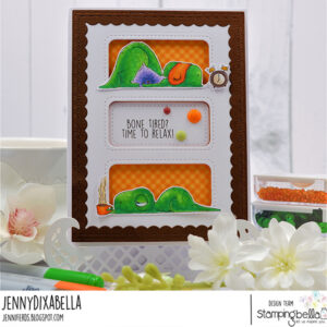 ODDBALL DINO TRIO STAMP SET (THREE STAMPS)