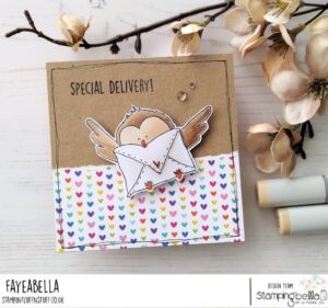 SPECIAL DELIVERY RUBBER STAMP (INCLUDES 1 SENTIMENT)