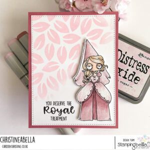 ODDBALL FAIRYTALE PRINCESS RUBBER STAMP