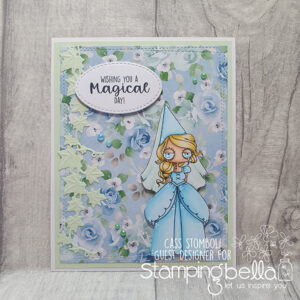 ODDBALL FAIRYTALE PRINCESS RUBBER STAMP