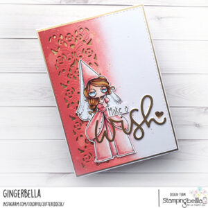 ODDBALL FAIRYTALE PRINCESS RUBBER STAMP