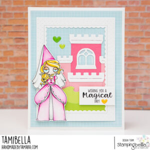 ODDBALL FAIRYTALE PRINCESS RUBBER STAMP