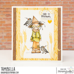 ODDBALL OZ SCARECROW RUBBER STAMP SET (2 stamps included)