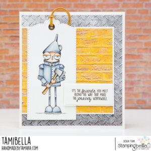 ODDBALL OZ TINMAN RUBBER STAMP SET (2 stamps included)