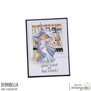 ODDBALL OZ WICKED WITCH RUBBER STAMP