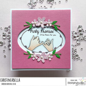 PINKY PROMISE SENTIMENT SET (includes 9 rubber stamps)