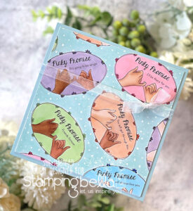 PINKY PROMISE SENTIMENT SET (includes 9 rubber stamps)