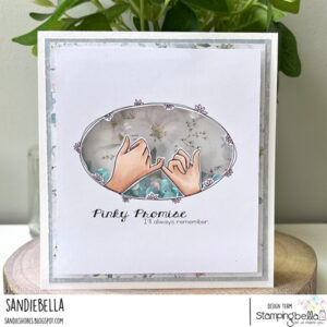 PINKY PROMISE SENTIMENT SET (includes 9 rubber stamps)