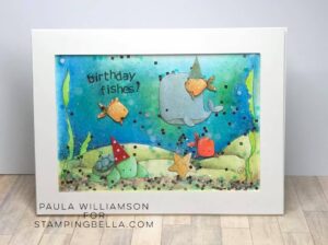 UNDER THE SEA CREATURES SET (includes 10 rubber stamps)