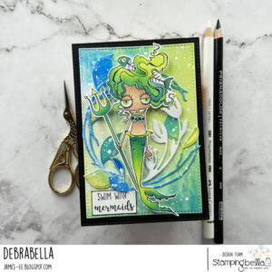 ODDBALL MERMAID SET (includes 3 rubber stamps)