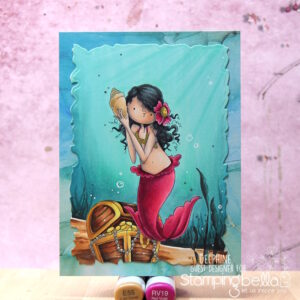 TINY TOWNIE MERMAID SET (includes 4 rubber stamps)