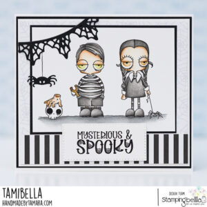 ODDBALL SPOOKY KIDS RUBBER STAMP SET (includes 3 stamps)