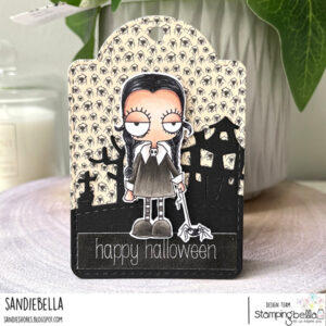 ODDBALL SPOOKY KIDS RUBBER STAMP SET (includes 3 stamps)