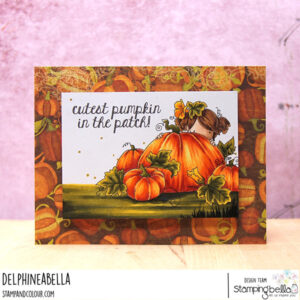 AUTUMN SENTIMENT SET (includes 7 rubber stamps)