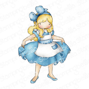 TINY TOWNIE WONDERLAND ALICE RUBBER STAMP