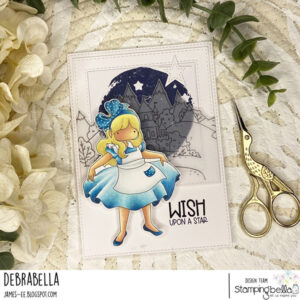 TINY TOWNIE WONDERLAND ALICE RUBBER STAMP